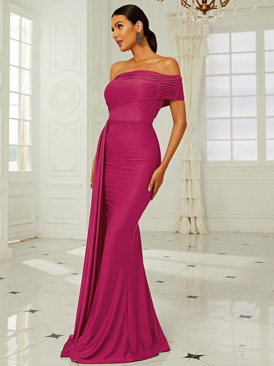 فستان أخضر زمردي - Image 18