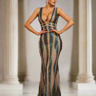 فستان سهرة حورية البحر