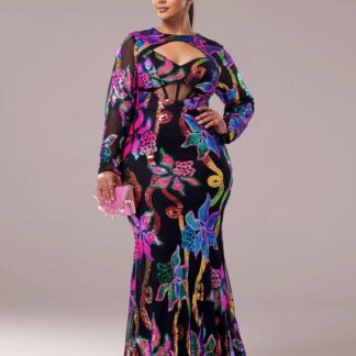 زائد الترتر الرسم فستان المناسبات الاعراس