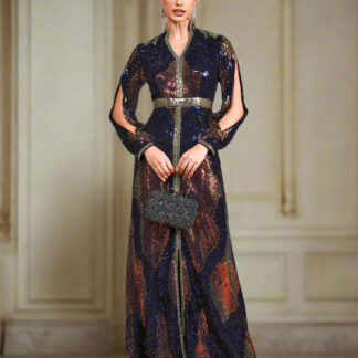 الترتر فستان ماكسي