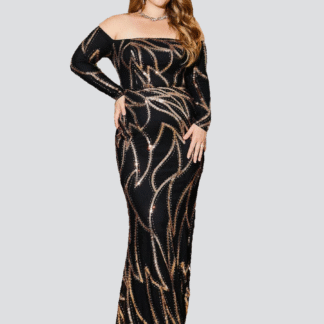 حجم فستان الترتر انيق